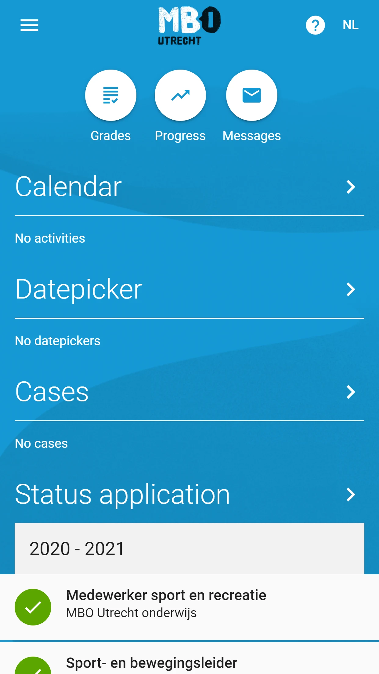 OSIRIS MBO Utrecht screenshot